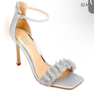 Ridley Bejeweled Strap Stiletto Heel